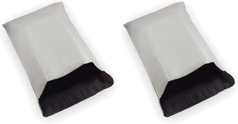5 24 x 36 White Large Poly Mailers Size #10 Self Sealing Envelopes Plastic Shipping Mailing Bags 24x36 2.35 mil X-Large Jumbo Size (Pack of 2)